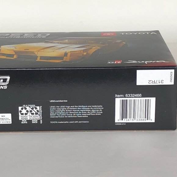 Brand New Lego Speed Champions Toyota GR Supra 76901 - Picture 8 of 8
